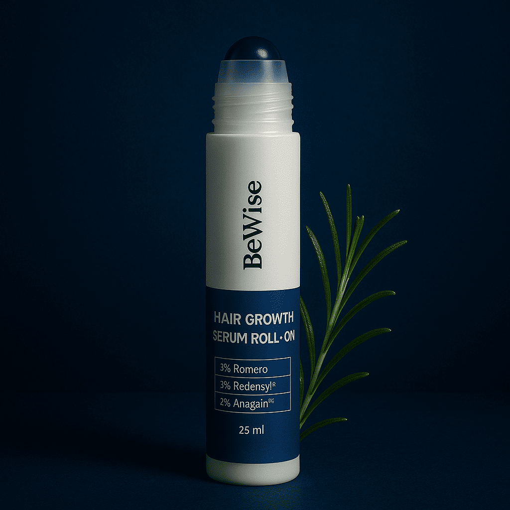 BeWise™️ – Roll On con Extractos Naturales que Estimulan Folículos y Regeneran tu Cabello